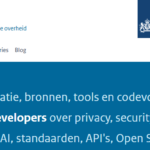 Ontwikkelaars portal van de overheid